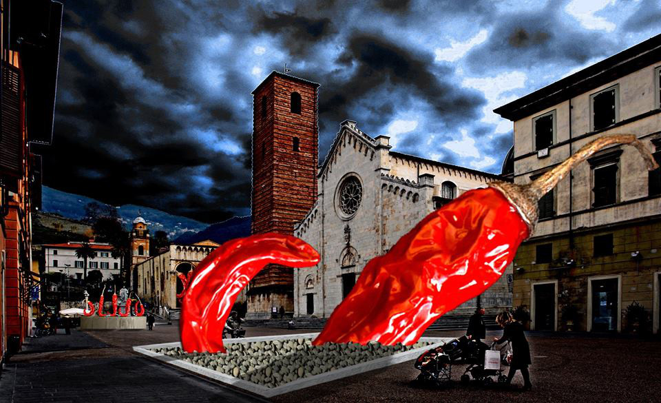 Peperoncino in Polistirolo Poliart - Giuseppe Carta