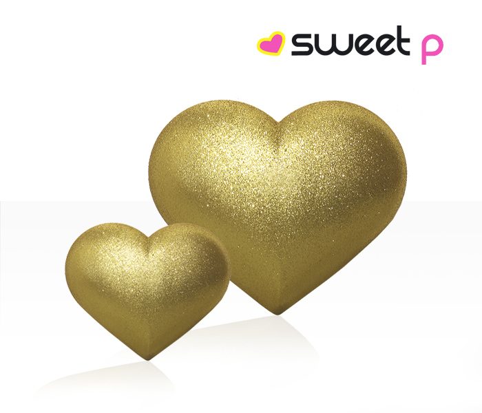 Sweet P Cuore in Polistirolo by Poliart -  Polistirolo