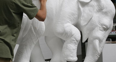 Poliart Polistirolo Elefante Finiture Carving R Evolution